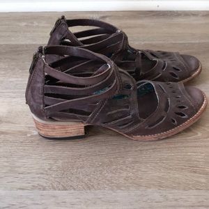 Freebird sandal booties. Size 9.5